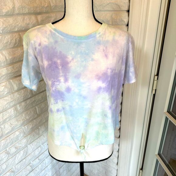 Tie Dyed Crop Top - Picture 1 of 4